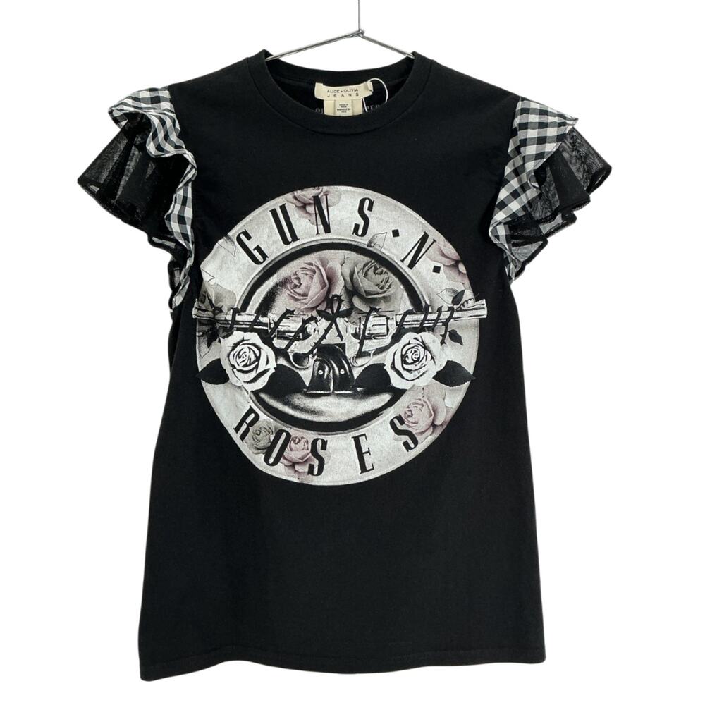 Olivia Graphic Black Genae Tee Size XS / S - Picture 2 of 4